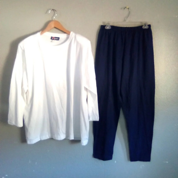 Long sleeve set top plus size pants One size ( box AD ) - Picture 1 of 2